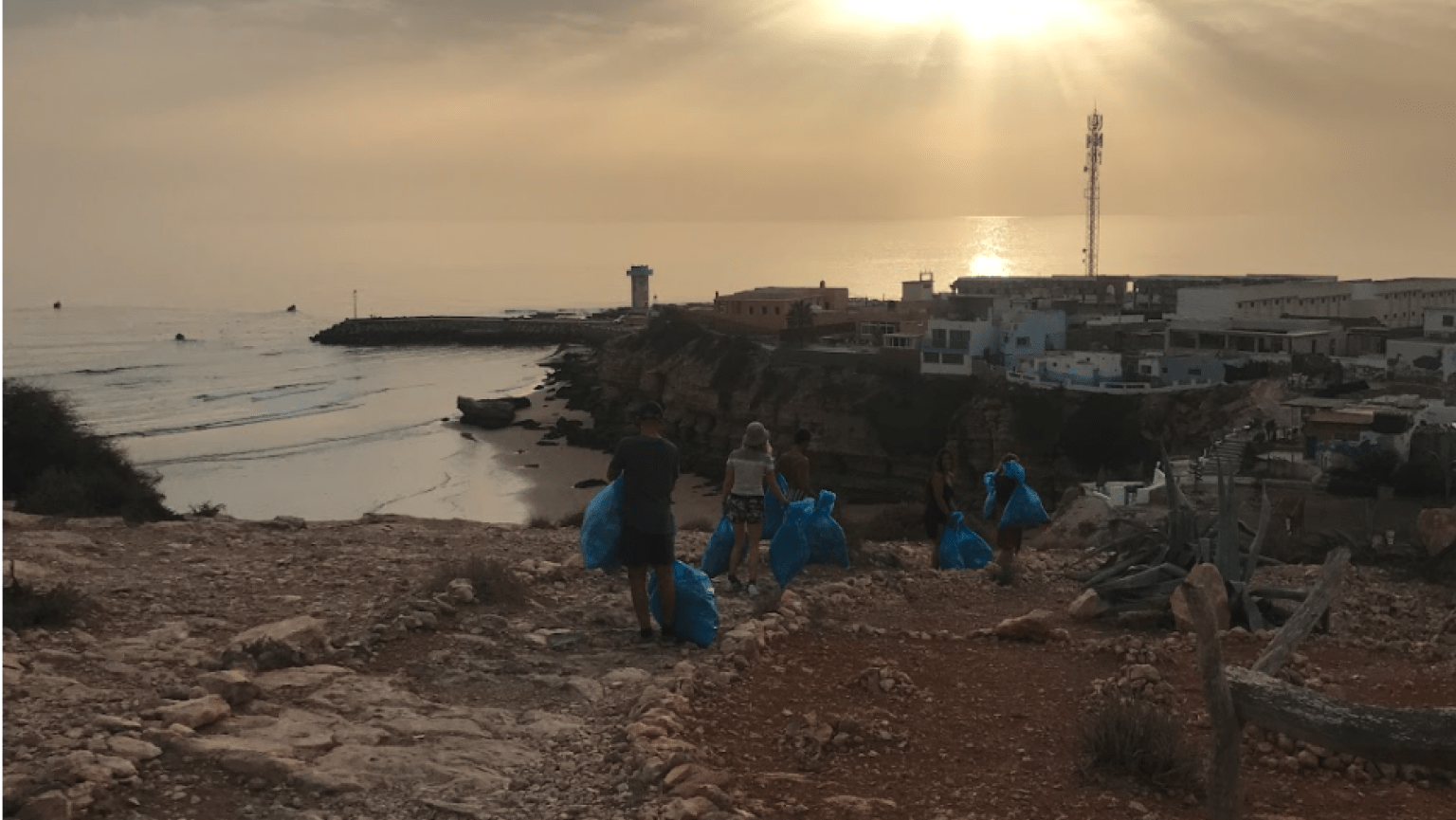 Beach Cleanup Marokko Imsouane